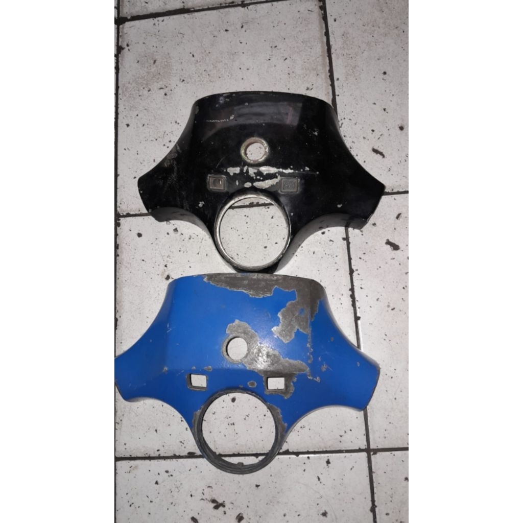 Batok atas stang vespa px babet alumunium ori original copotan