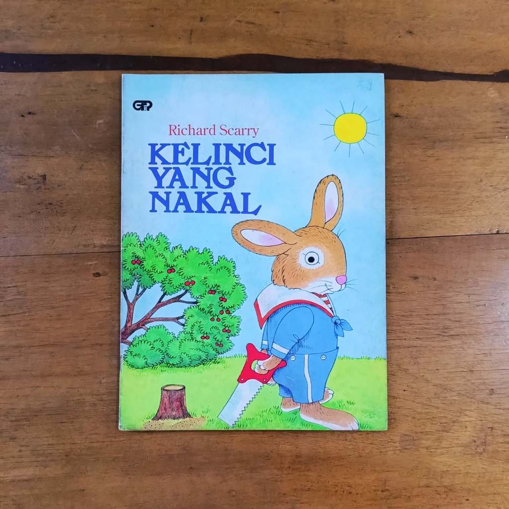 Buku Cerita Dongeng Anak Vintage Preloved dengan Cerita Menarik dan Ilustrasi Berwarna Richard Scarr
