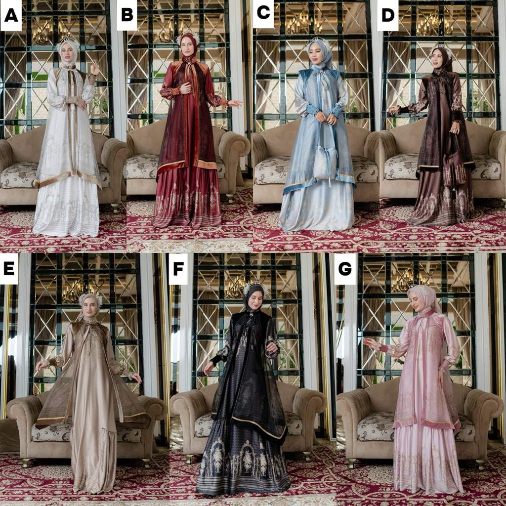 AMORRA DRESS BY FARGHANI PREMIUM