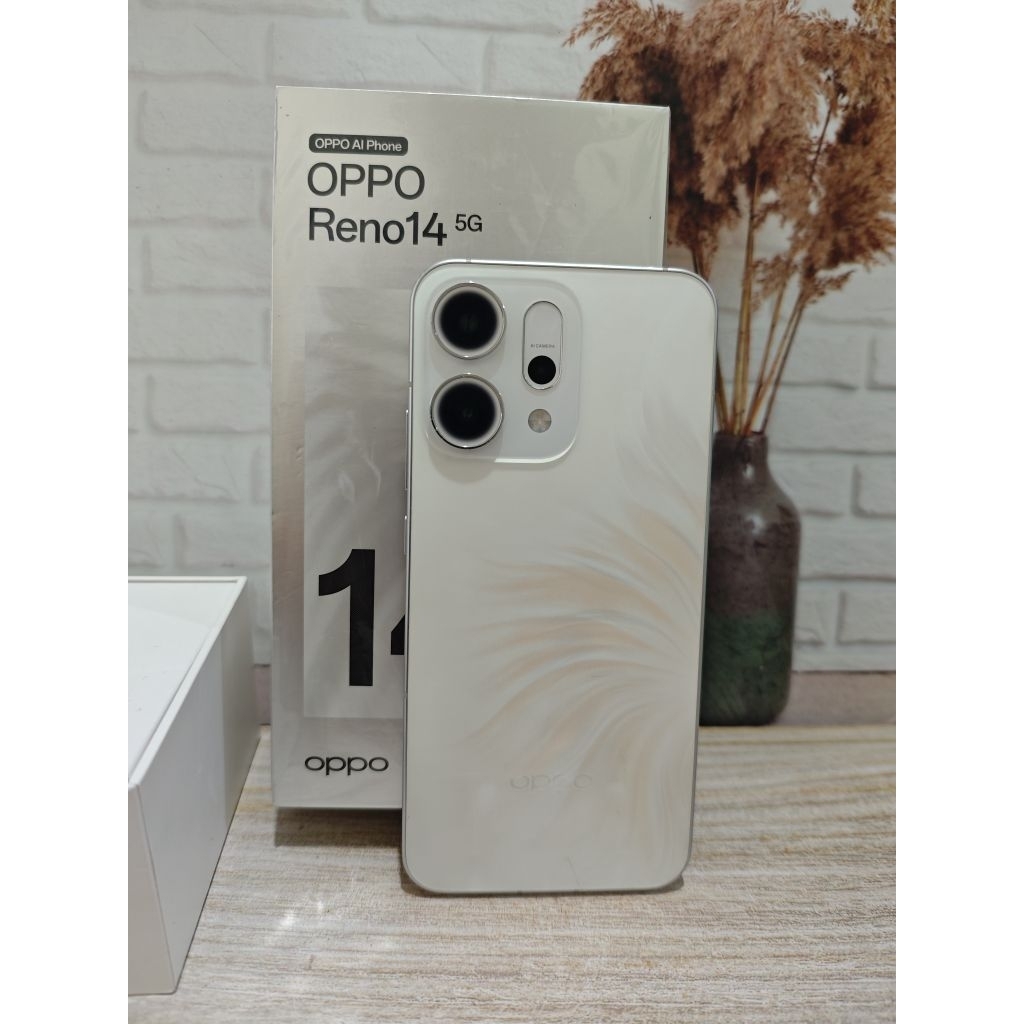 Oppo Reno 14 5g 12/256 second original fullset