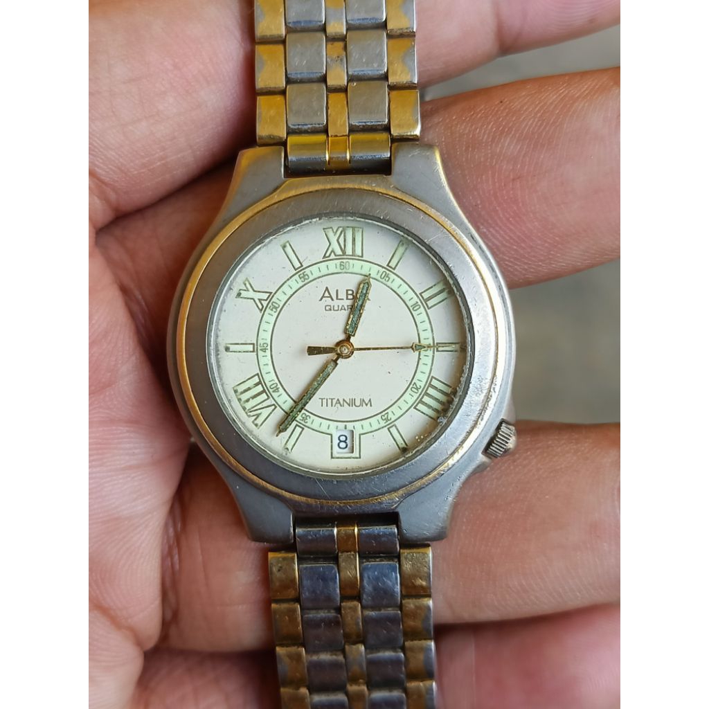 Jam Tangan ALba Titanium Original Jdm