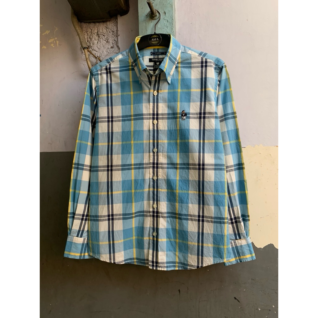 kemeja pria Teenie weenie lengan panjang preloved
