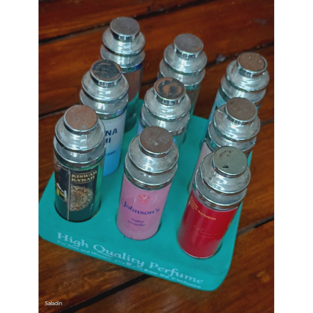 Paket Usaha Parfum Thailand, isi 9 Parfum aroma best seller