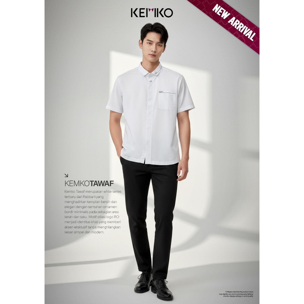 Kemko Tawaf | Kemeja Koko Tawaf | Koko Dewasa| Baju Koko Dewasa Terbaru | Baju koko  rabbani origina
