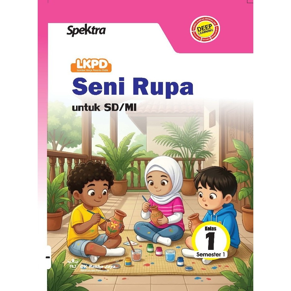 LKPD Spektra Kelas 1 Seni Rupa Kur.Merdeka SD/MI Semester Satu