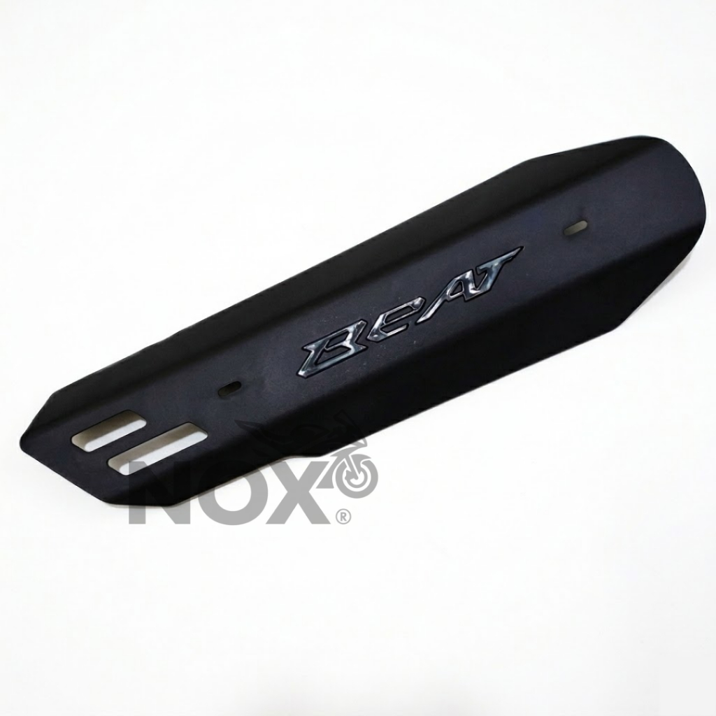 Cover Knalpot Beat Karbu Fi ESP Deluxe Pop Street New Tameng Tutup Knalpot Transformer Beat 2008-202