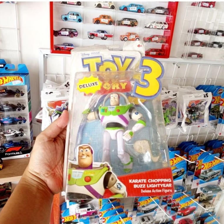 MAINAN ANAK ACTION FIGURE TOY STORY 3 DELUXE EDITION BUZZ LIGHTYEAR ORIGINAL MATTEL DISNEY PIXAR 200