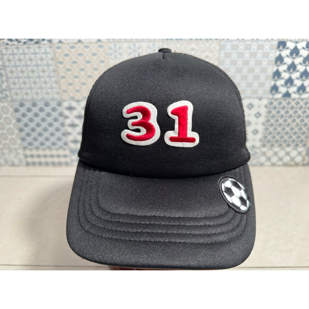 Topi Second Brand Branded 31 Ball Trucker Hitam No Tag