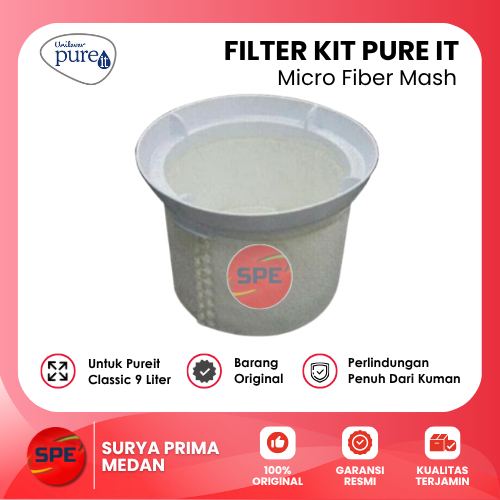 UNILEVER PURE IT MICRO FIBER MESH FILTER CLASSIC 9 LITER MICROFIBER MESH OBAT PURE IT / FILTER AIR P