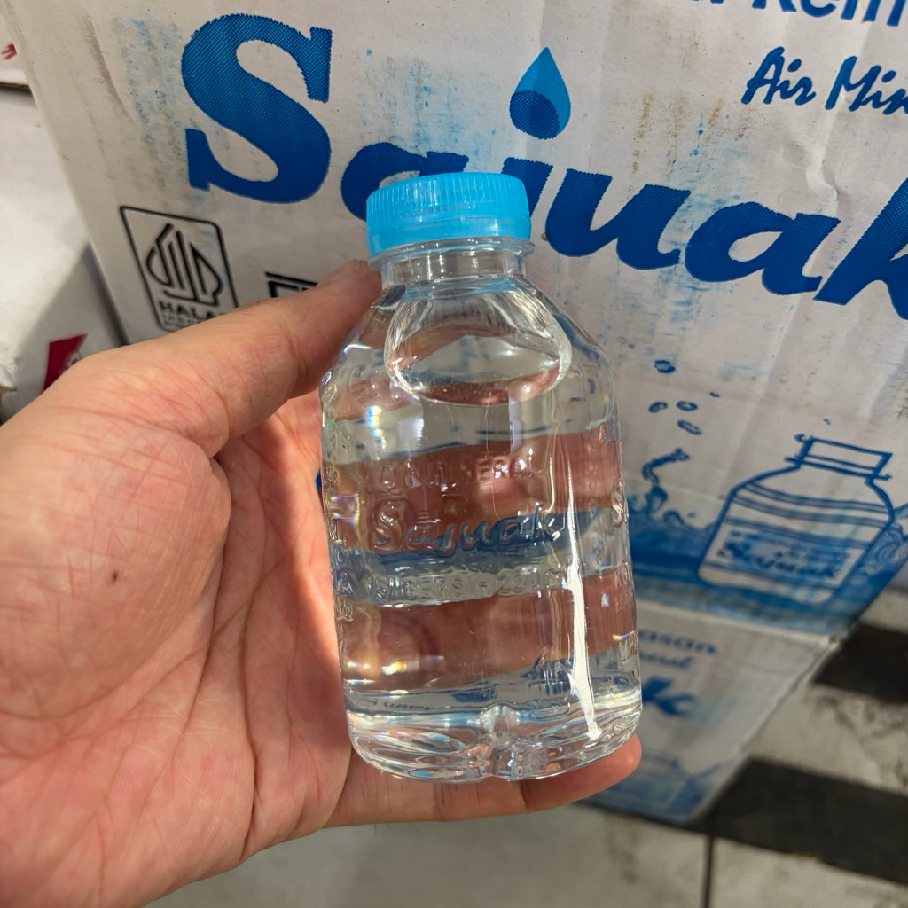 AIR MINERAL SAJUAK 220ml AIR MINUM ISI 24 | Air Putih Botol