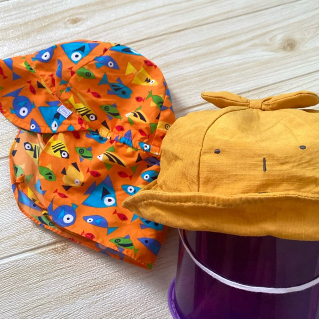 topi anak bucket buket renang mancing leher baby bayi anak MoiMoln