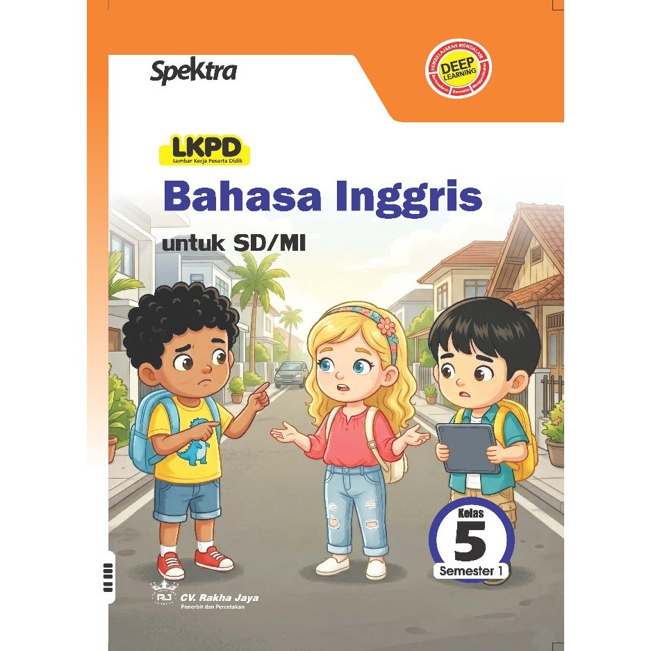 LKPD Spektra Bhs.Inggris Kelas 5 Semester Satu Kur.Merdeka SD/MI