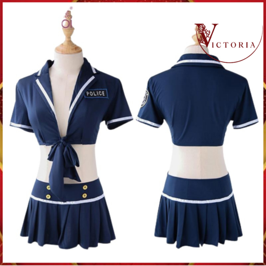 Victoria Lingerie Hot Cosplay Kostum Seragam Setelan Sekolah Jepang 3030