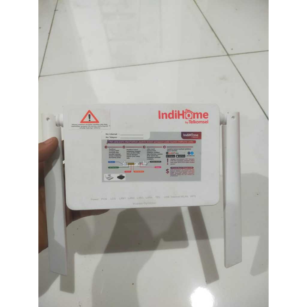 Router HUAWEI OptiXstar HG8145X6-10 Port Biru + Adaptor