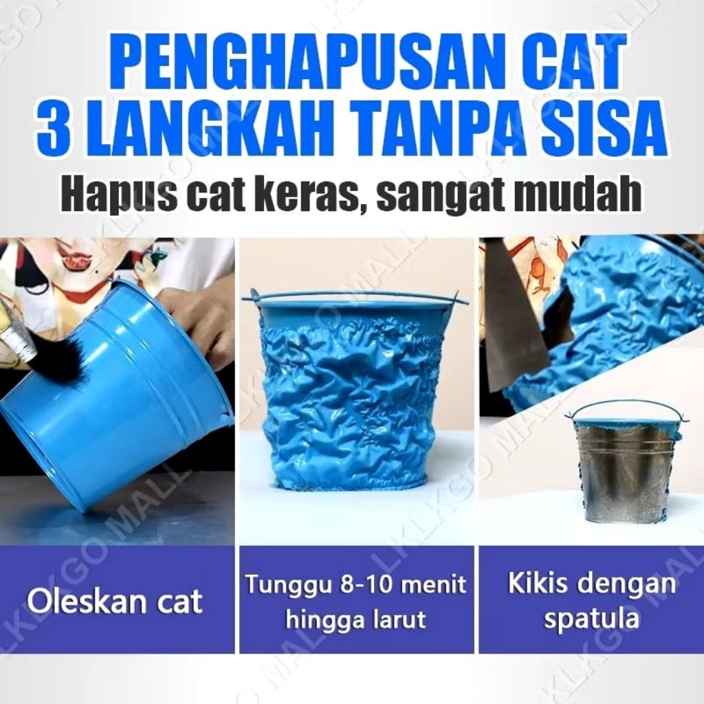 Remover Penghilang Perontok Cat Besi / Paint Remover