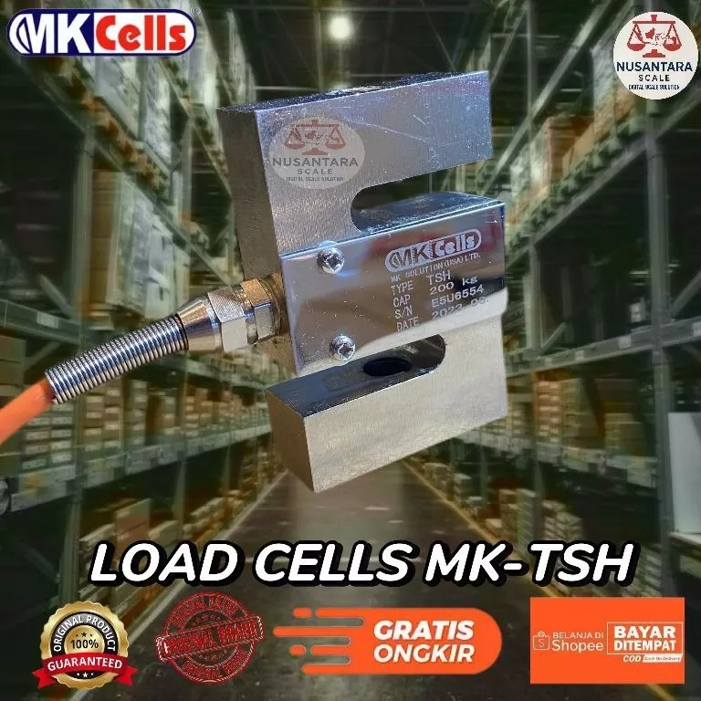 load cell tarik batching plant type S MK-TSH 300kg / load cell S 300kg