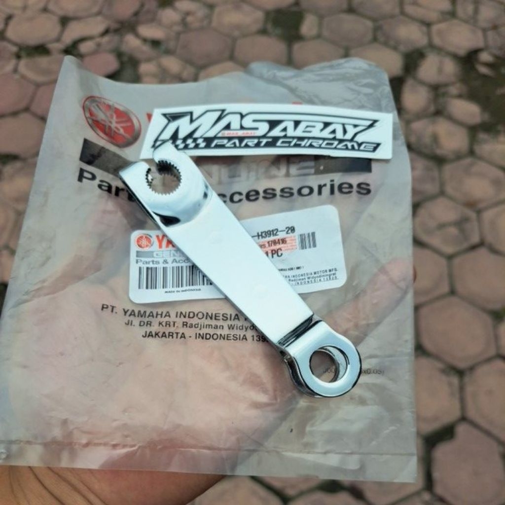 Paha Rem Belakang Yamaha Rx King Original Baru Sudah Chrome