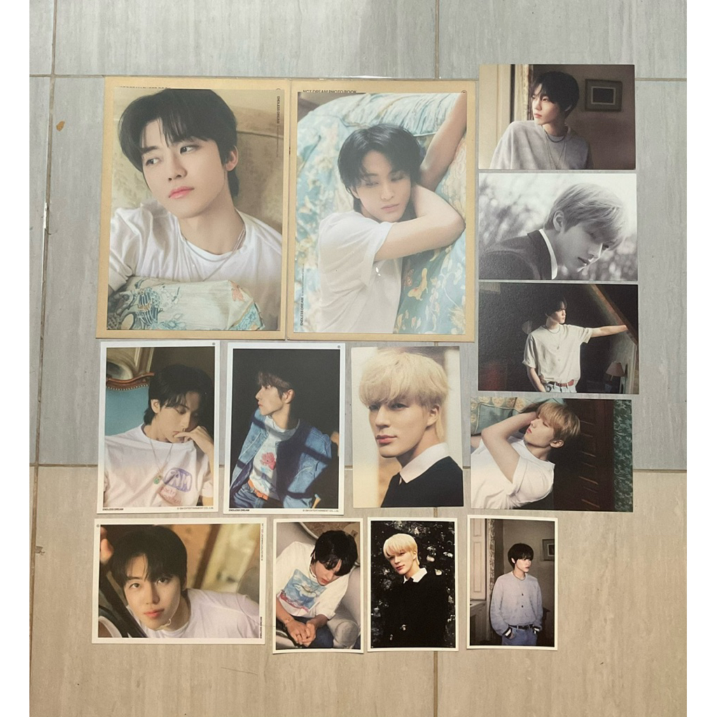 official postcard mini poster envelope md endless dream nct dream mark renjun jeno haechan jaemin ch