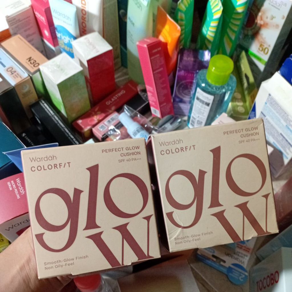 (GOSEND, NEW, SEGEL, ORIGINAL) SHADE 21W LINEN & 22N LIGHT IVORY - WARDAH COLORFIT PERFECT GLOW CUSH