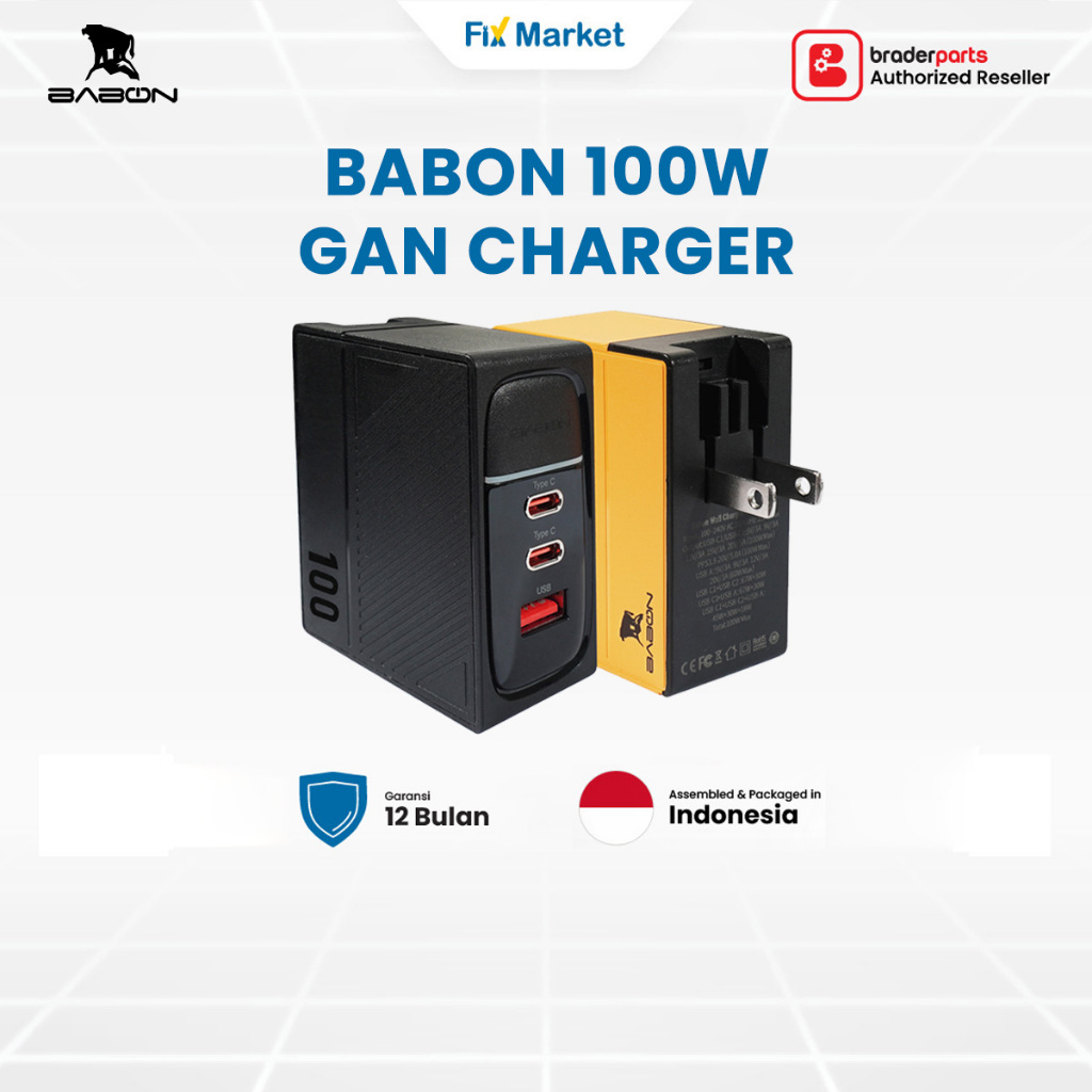 Babon 100W GAN Charger