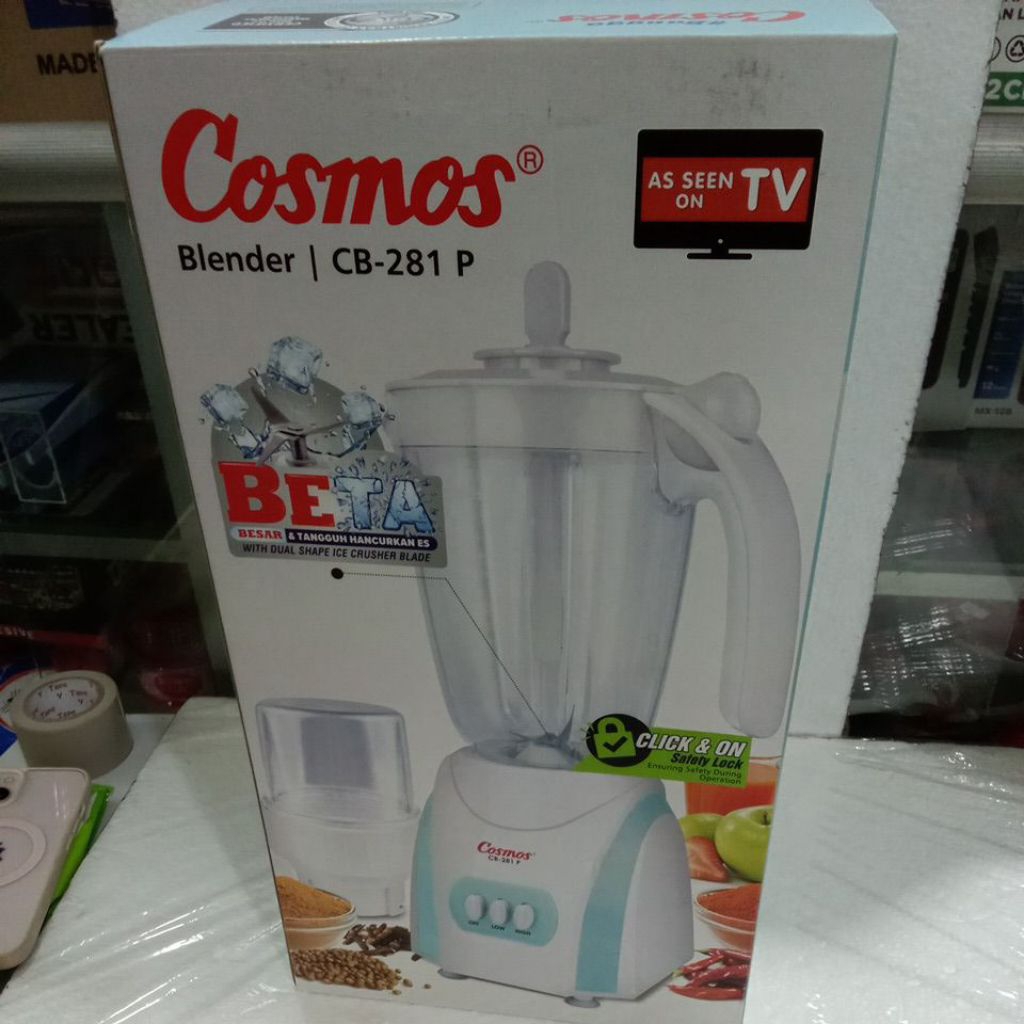 Cosmos Blender - Big Capacity- Beta series - CB-281 P - 2 liter