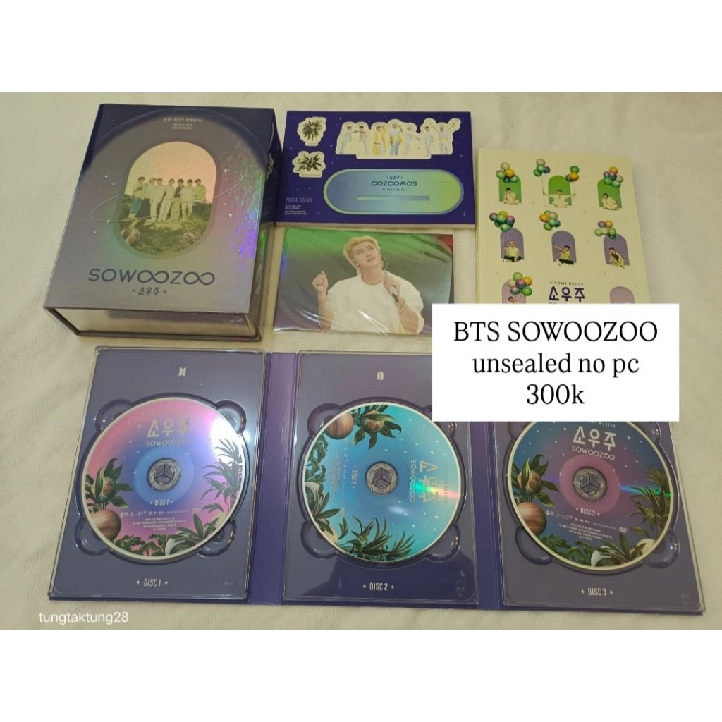 DVD BTS SOWOOZOO UNSEALED (CEK DESKRIPSI)