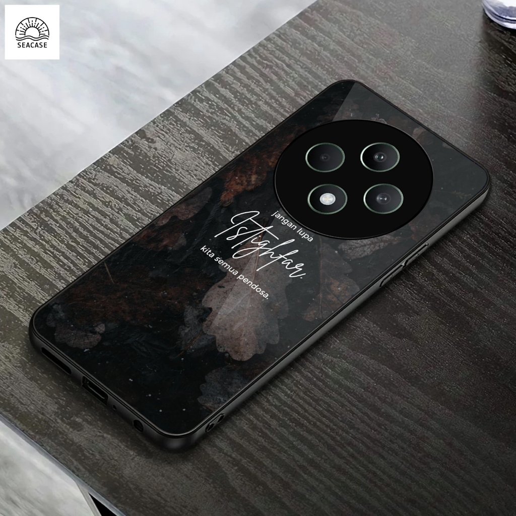 SC04 Case Untuk OPPO RENO 12F Terbaru - Seacase - Softcase Glass Kaca -  Hardcase 2D Glossy New 2026