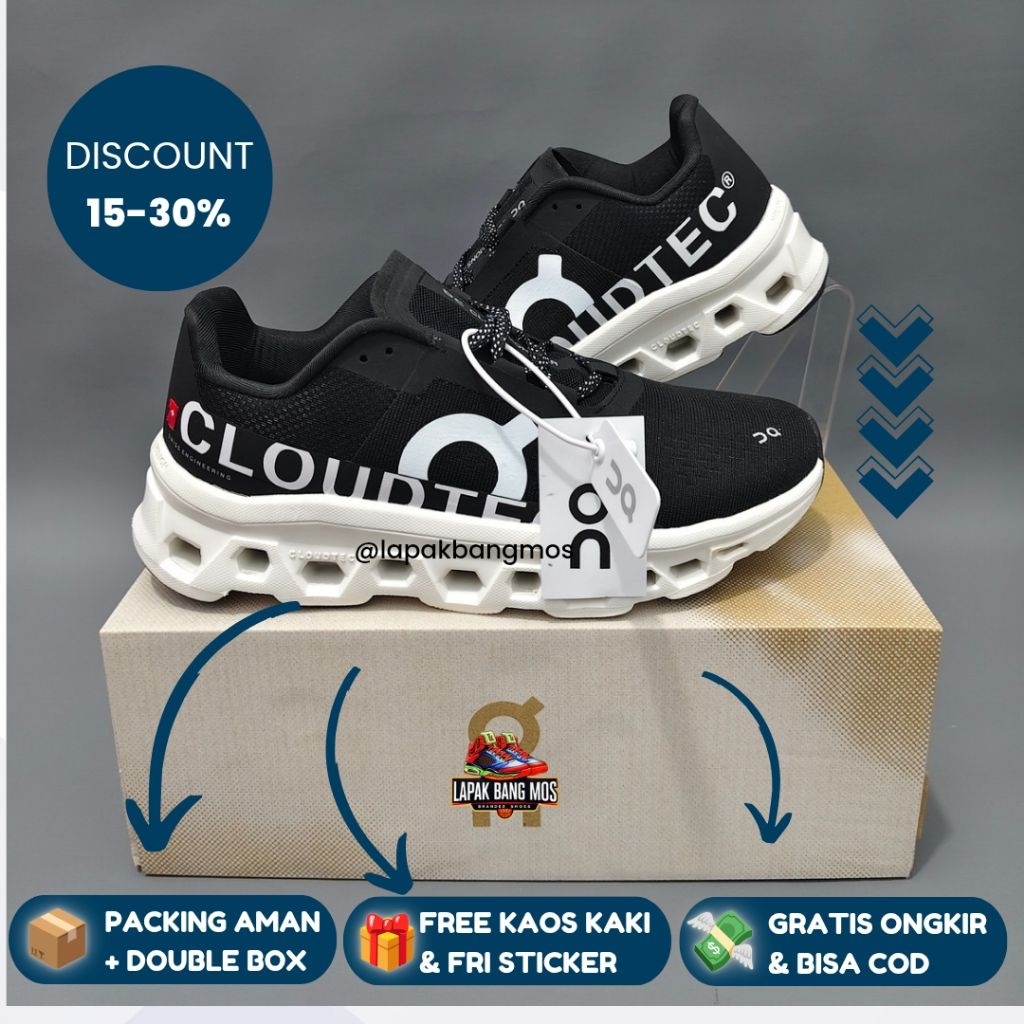 Mossupply sepatu running OC monster kualitas terbaik