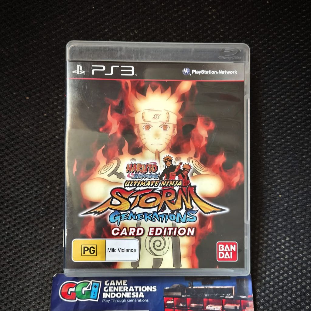 Naruto Ultimate Ninja Storm Generations PS3 Original Game