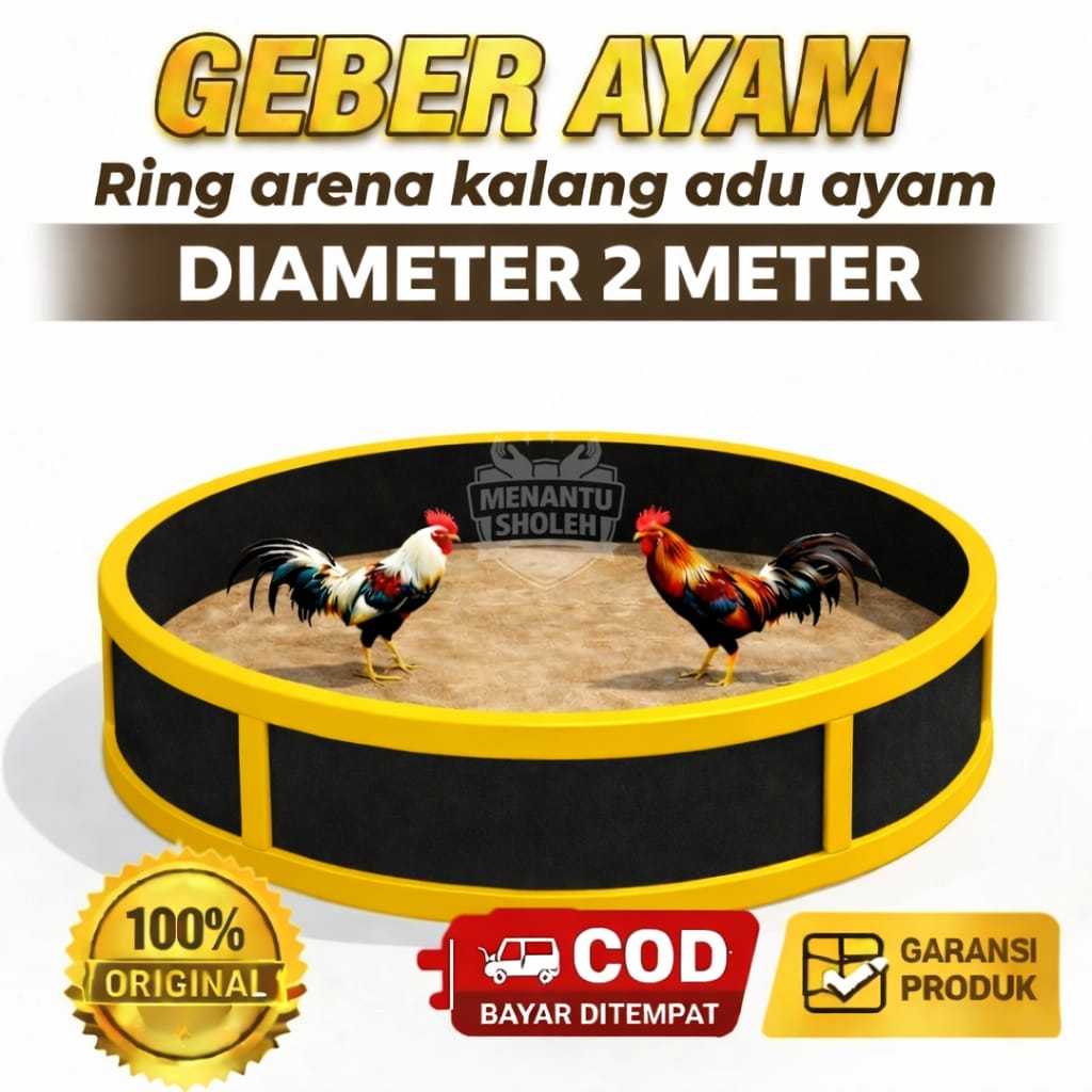 Geber ring tempat aduan ayam tebal 2 meter tebal 20mm ring adu ayam arena aduan kalang adu ayam lati