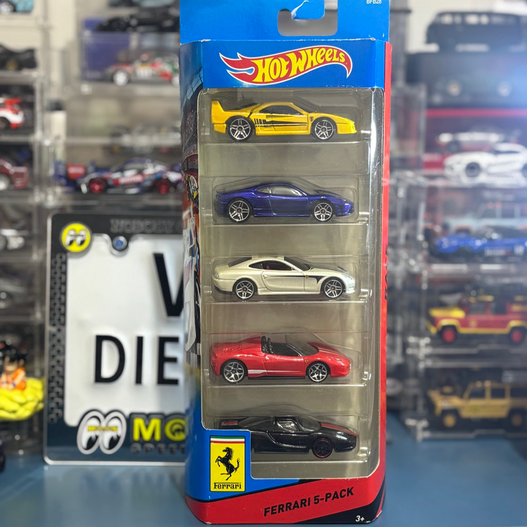 Hot Wheels Ferrari 5-Pack