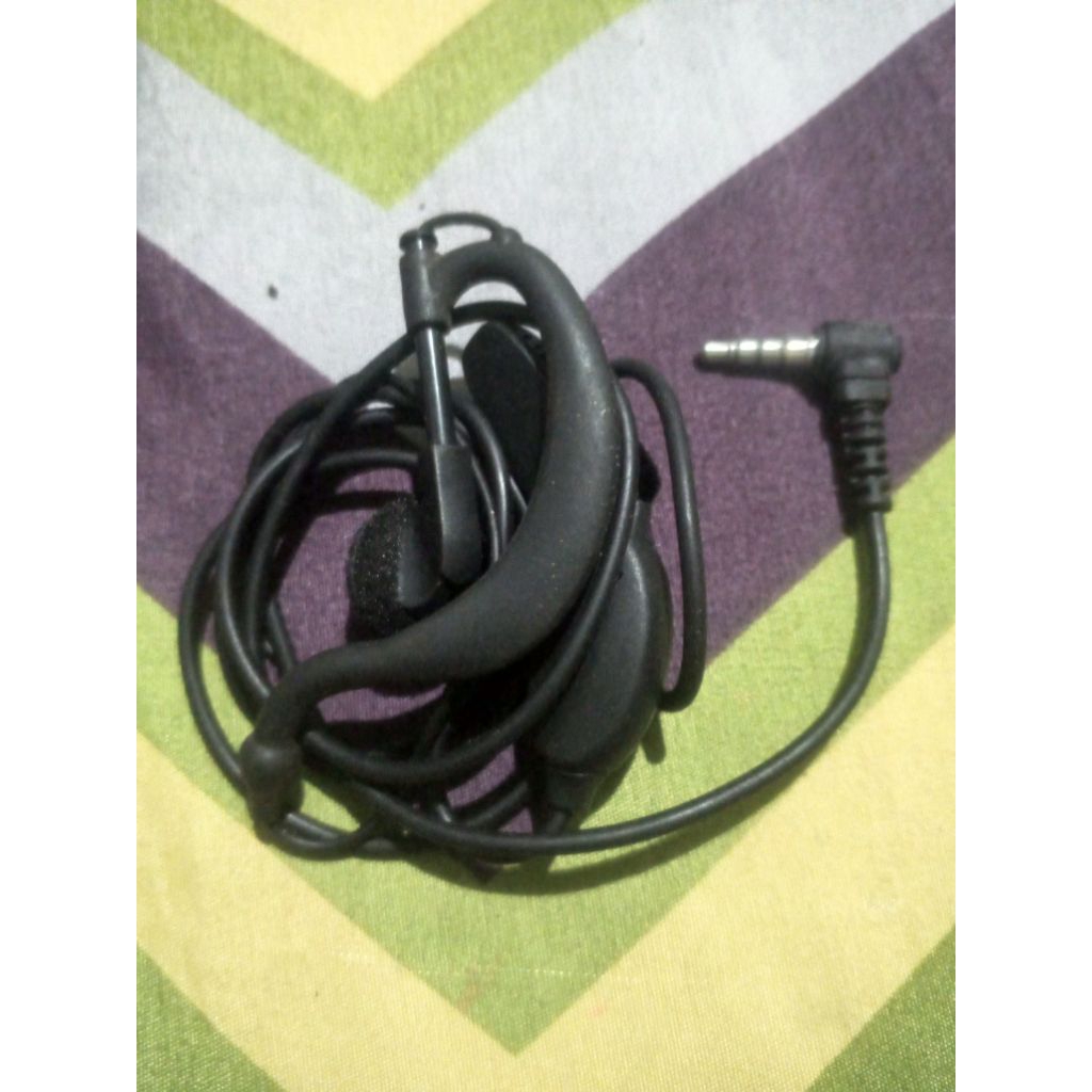 original headset untuk HT china dan jepang..model 2 Jack 4 garis 3,5mm..