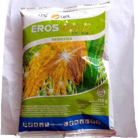 Herbisida Pembeku Biji Gulma Padi Eros Gold 250 gram