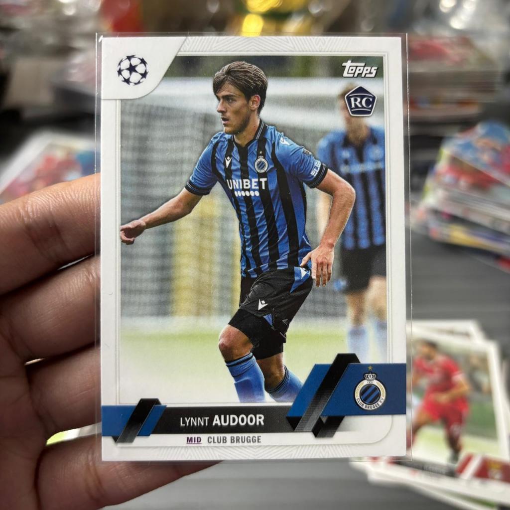 Kartu Bola Audoor Club Brugge Topps Original