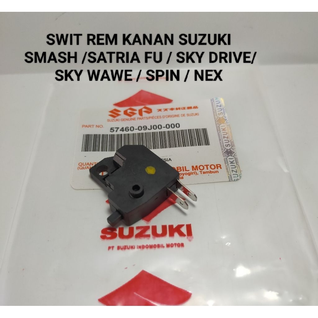 Swit Switch Rem kanan depan SUZUKI Smash / Spin /  Satria Fu  / Nex / sky Drive / sky wawe