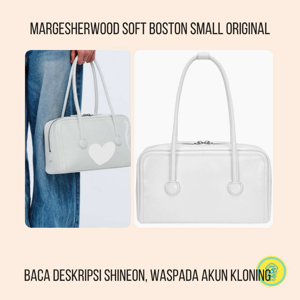 Original M**** *hrw*** Soft Boston Small Tas Kulit Wanita