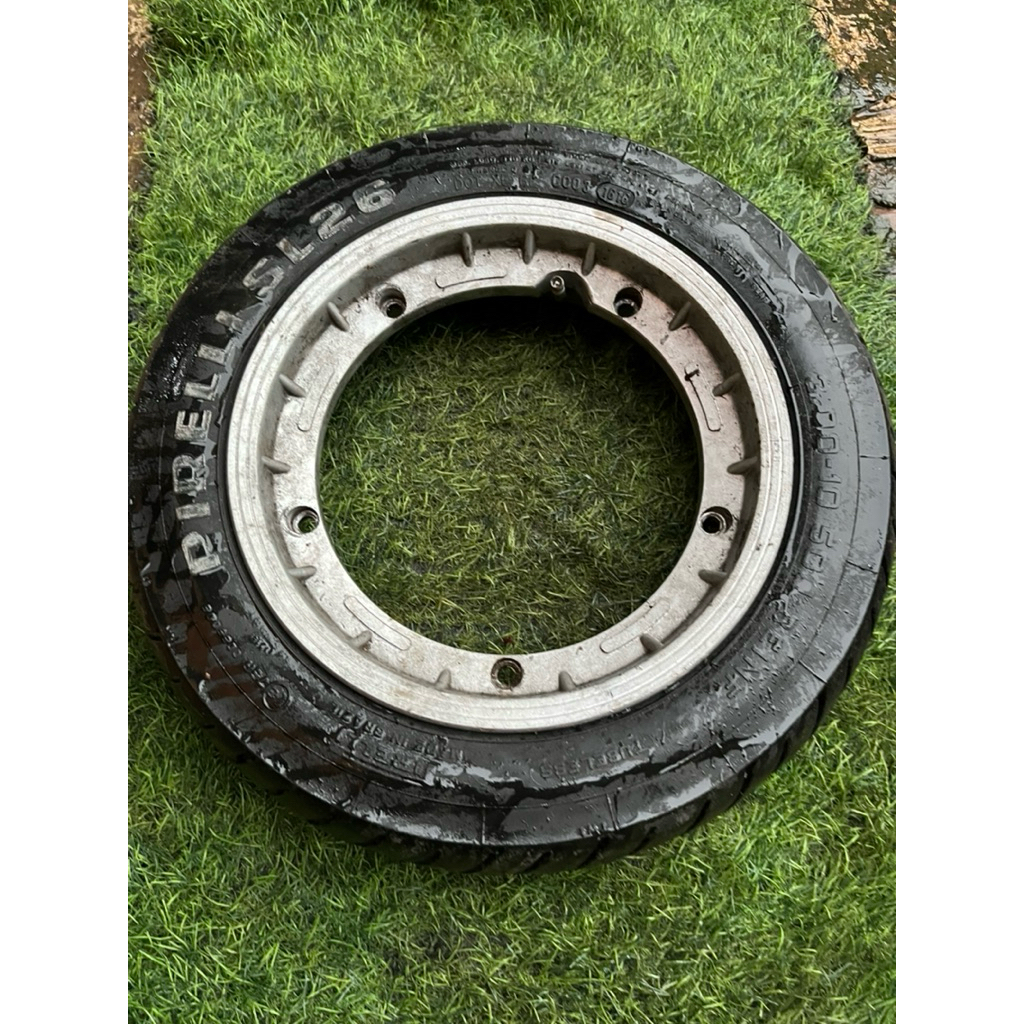 velg tublles vespa ring 10 silking ban pirelli tebal