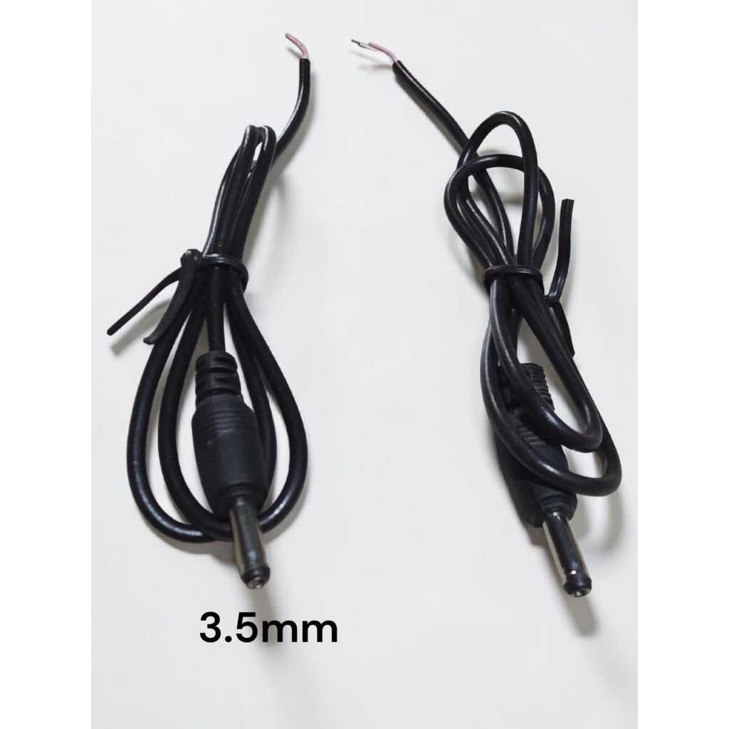 KABEL BUNTUNG JACK POWER MALE 3.5MM COLOKAN NOKIA JADUL COLOKAN BESAR  COCOK SENTER EMERGENCY KONDIS