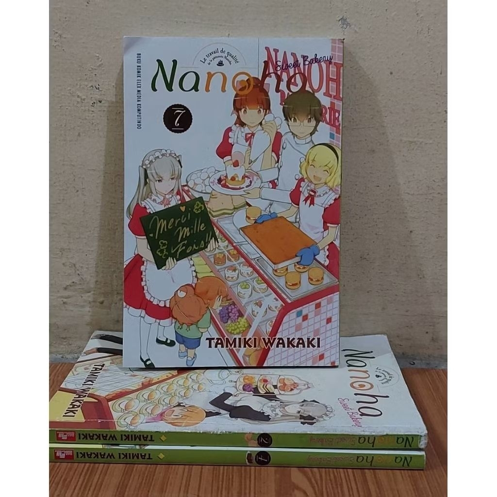 Komik Nanoha/komik bekas