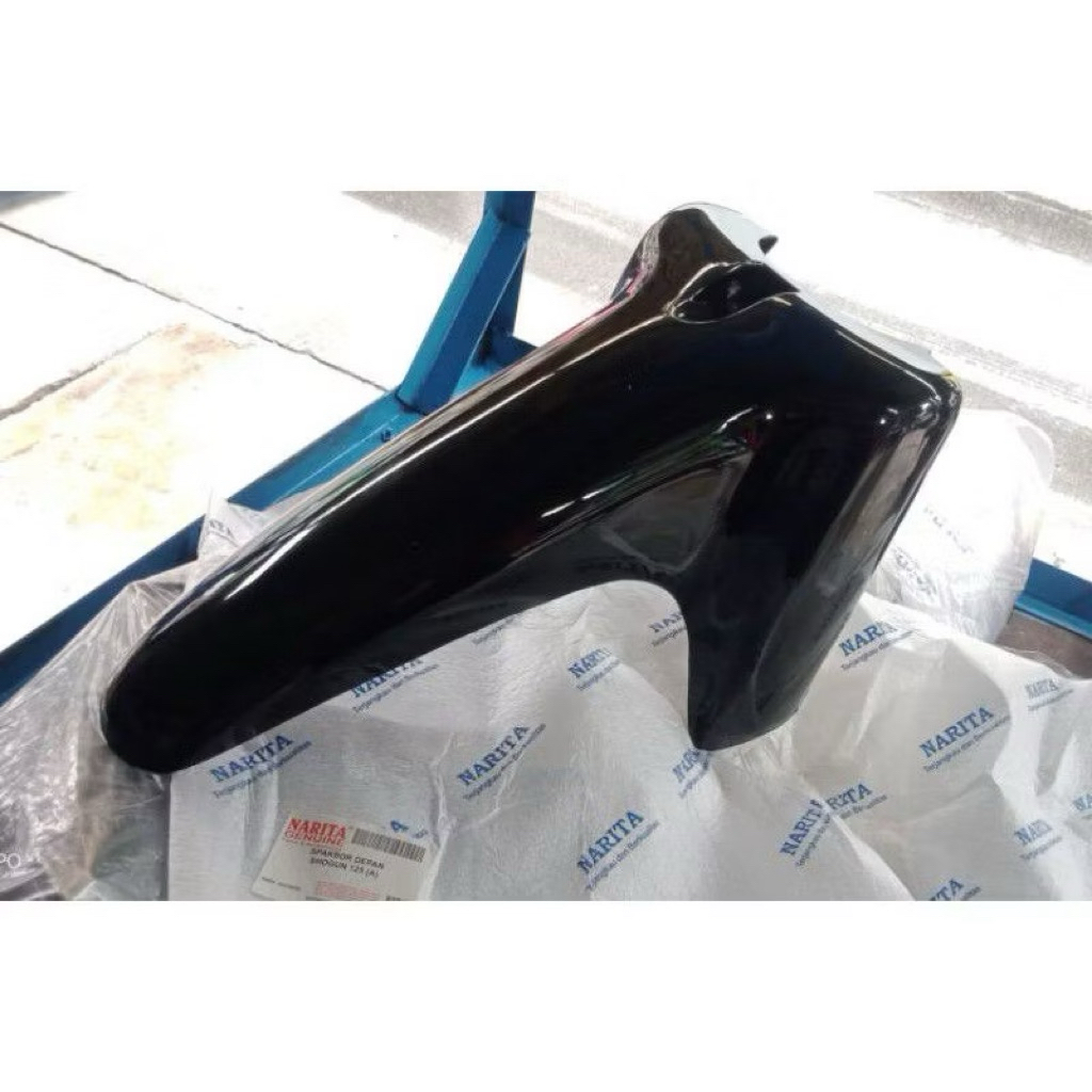SPAKBOR DEPAN SHOGUN 125 LAMA SHOGUN SP/R HITAM