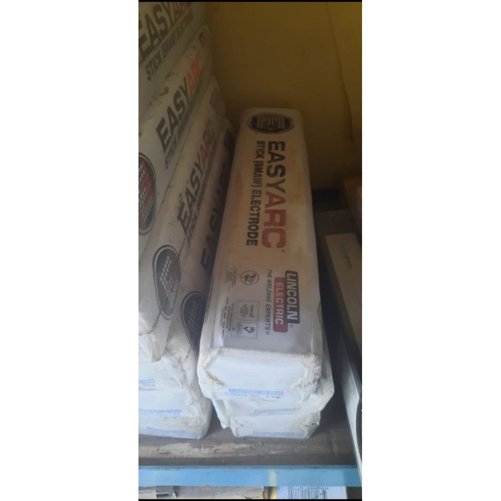 KAWAT LAS LINCOLN AWS E7018 Size. 4.0x350MM HARGA 1KG
