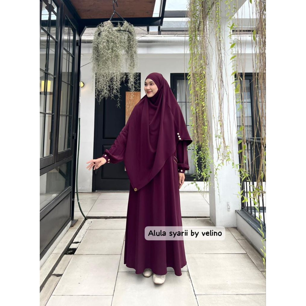 Alula set Syari umroh dan haji series by Velino