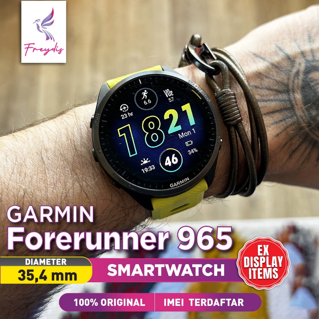 Garmin Forerunner 965 Smartwatch Second Ex Display