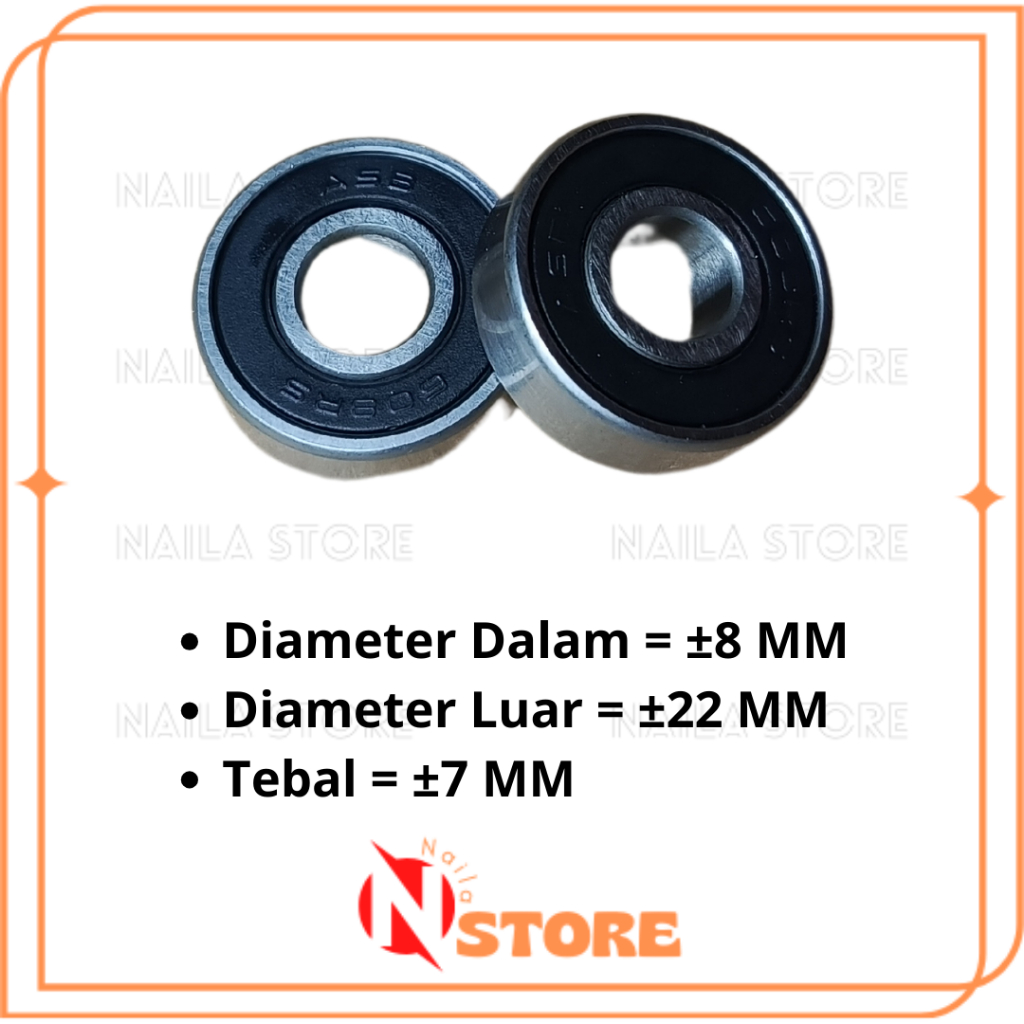 Bering Kipas Bering 608 Bearing Kipas Angin 608