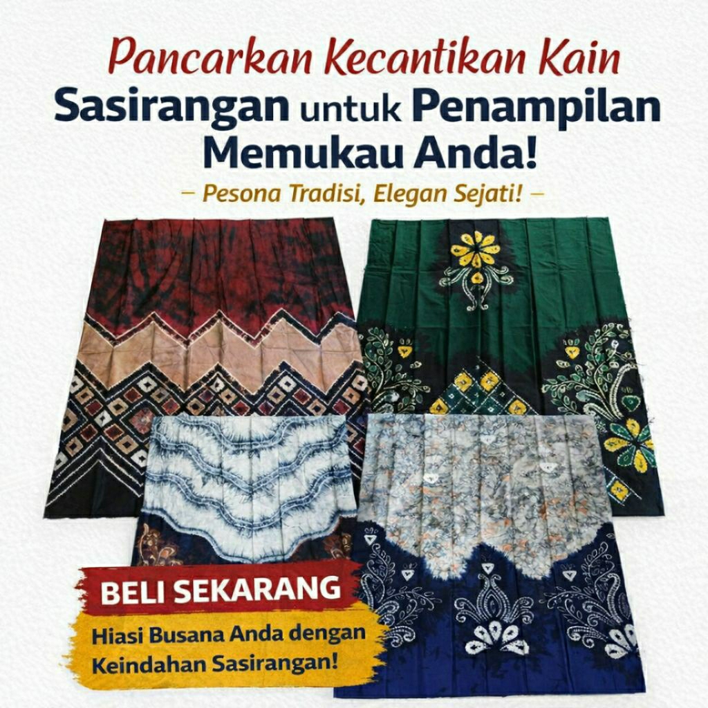 Kain sasirangan Batik kalimantan  sasirangan kain polishima
