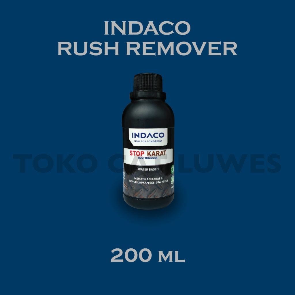 Indaco Stop Karat 200ml (Mematikan Karat & Menggilapkan Besi Stainless)