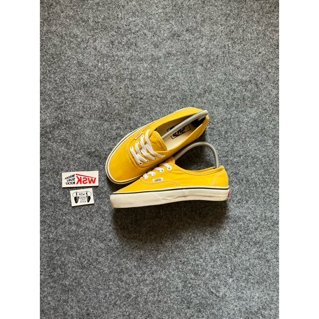 Vans Authentic Yellow Size 36.5 | Second Original Good Condition