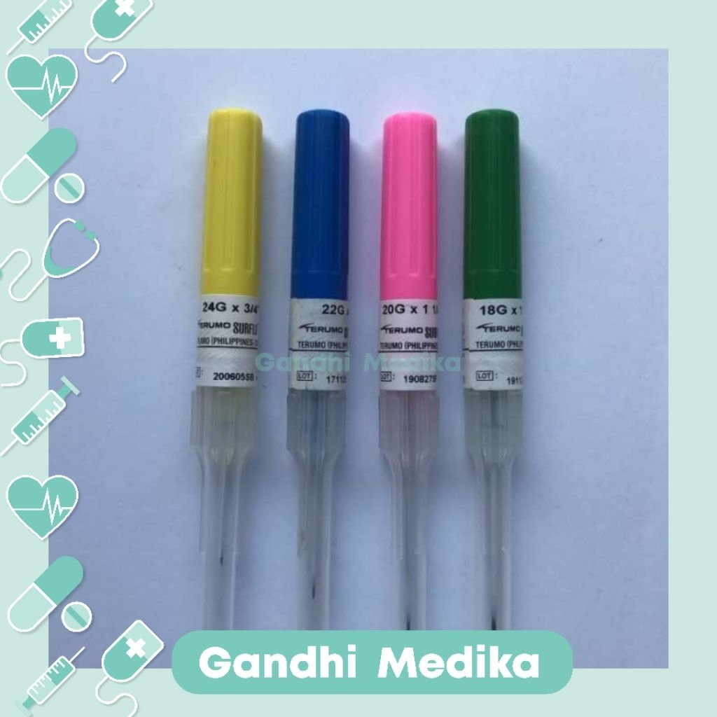Terumo Surflo IV Catheter 18g , 20g, 22g 24g (satuan/eceran)
