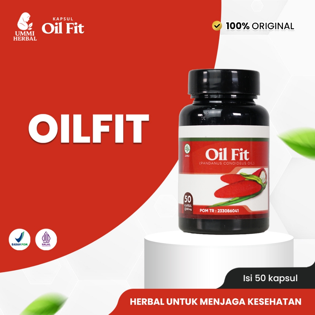 Oil Fit Isi 50 Kapsul Original