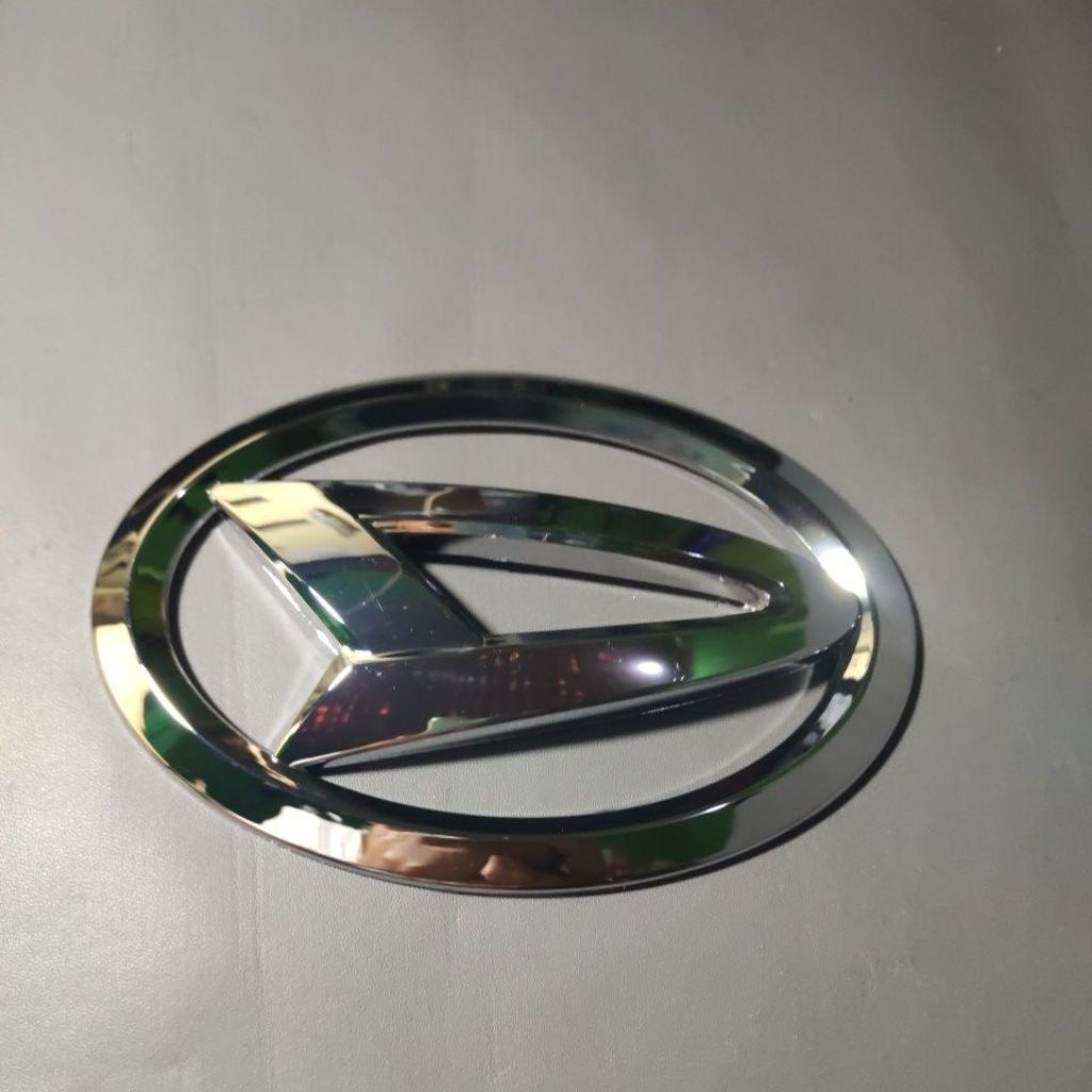 Emblem Mobil Logo DAIHATSU CHROME 13 cm Xenia 2012-2022 Belakang